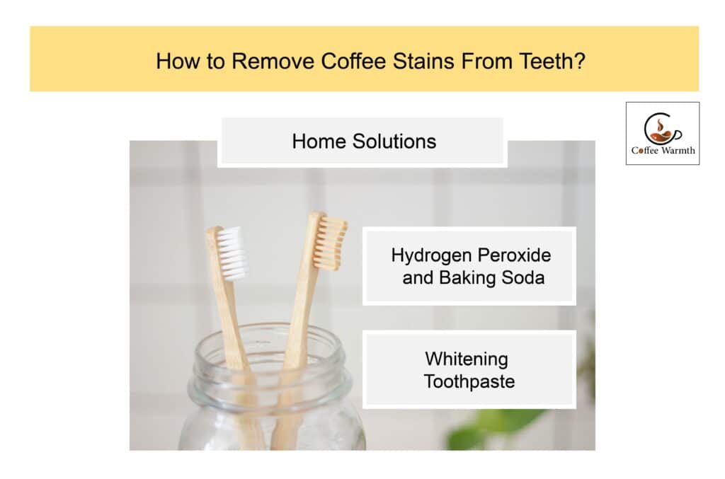 Removing coffee stains