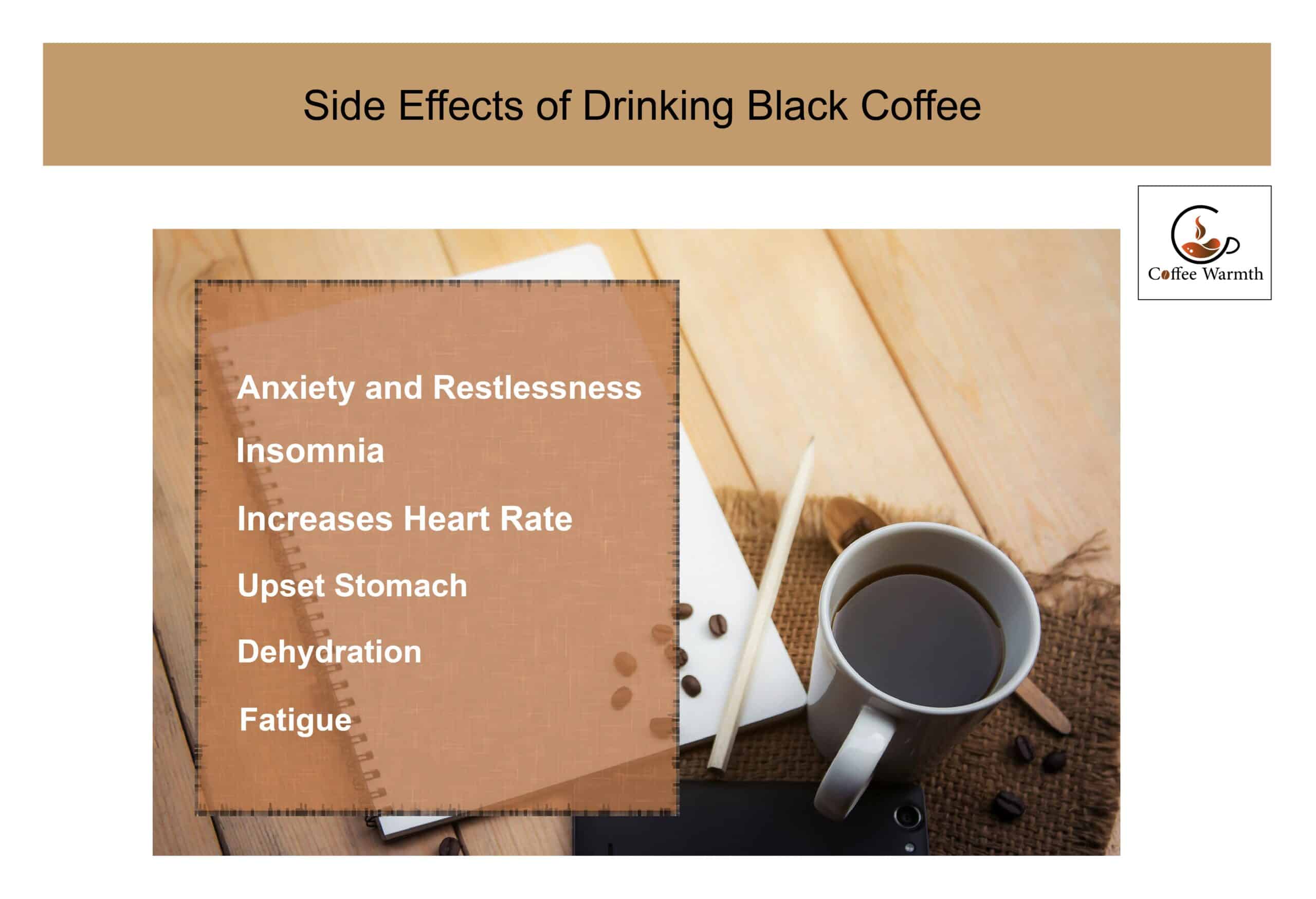 Health risks of drinking black coffee